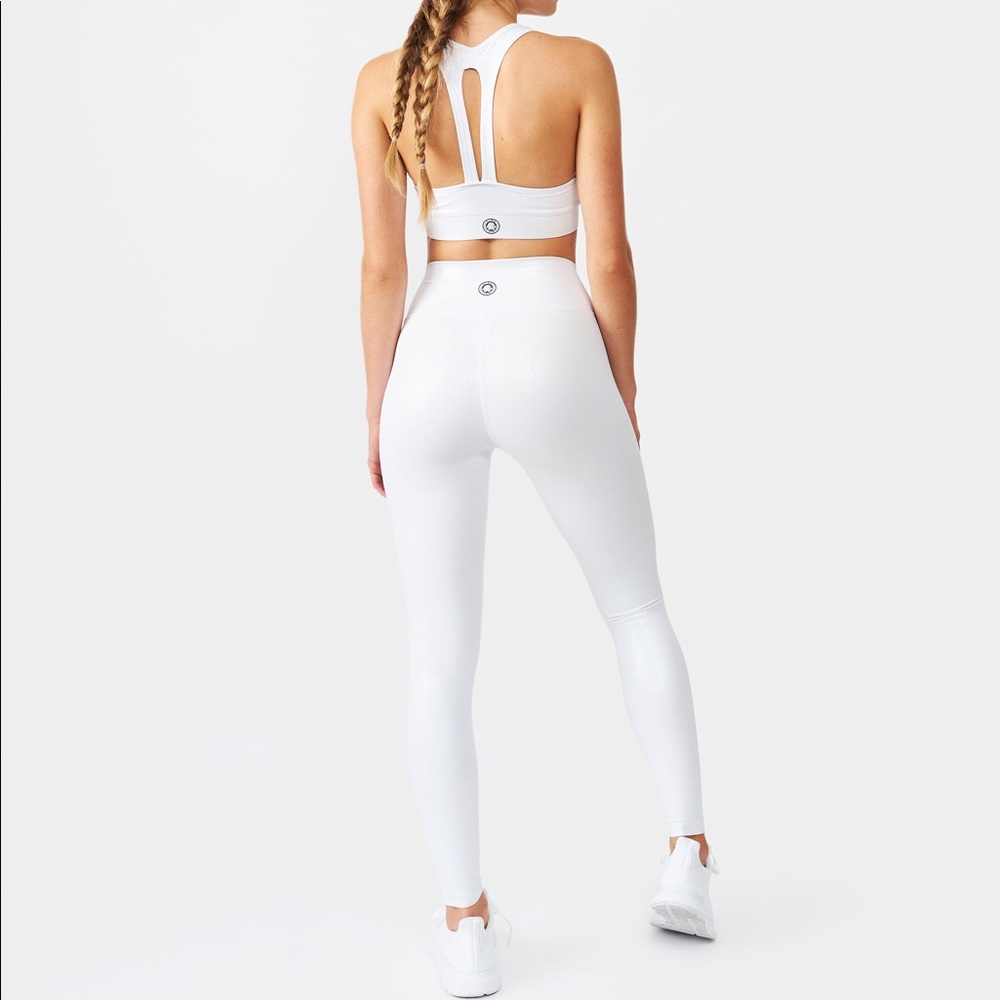 Luminous shine white liquid legging yoga align Alo - Picture 5 of 5